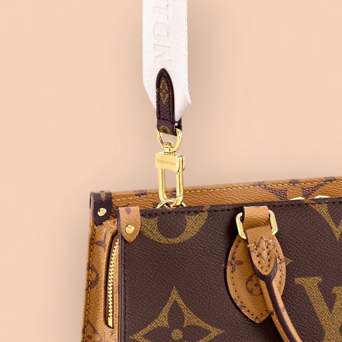 LV OnTheGo East West Monogram手提包 肩帶托特包-M46653 45 LV OnTheGo East West Monogram手提包 肩帶托特包-M46653
