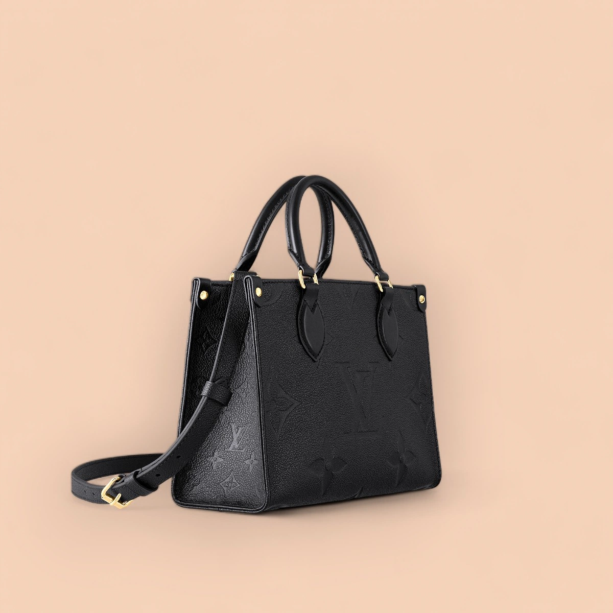 LV OnTheGo PM Monogram EPI 義大利牛皮 托特手提包包-M45653