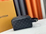 LV Locker Dopp Kit 黑花男士化妝包-M83113：圖片 3