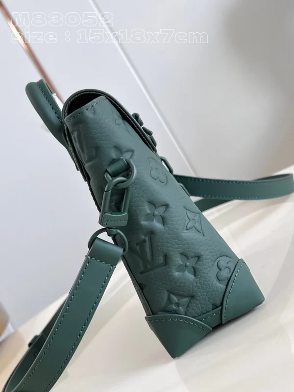 LV Nano Steamer 男士壓花斜揹包-M83052：圖片 4