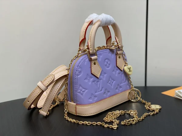 LV新款 LV RemixNano Alma Monogram 貝殼包包包-M82974：圖片 3