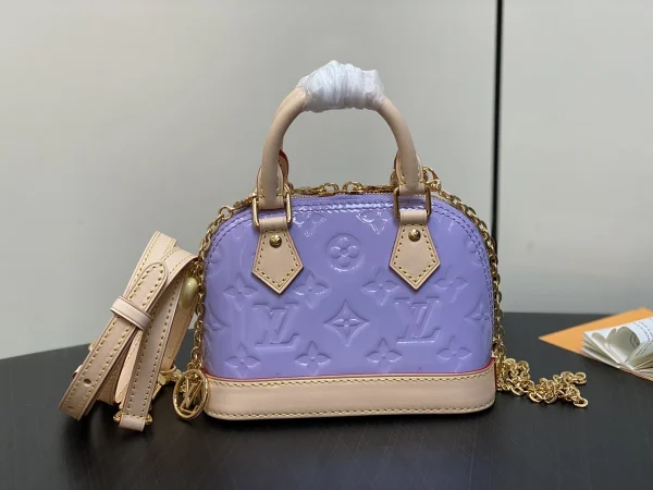 LV新款 LV RemixNano Alma Monogram 貝殼包包包-M82974：圖片 5