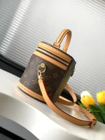 LV Nano Cannes Monogram 水桶化妝包包包-M82952：圖片 3