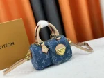LV Remix Nano Speedy 牛仔斜揹包-M82950：圖片 6