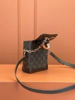 LV Nano Steamer 男士壓花斜揹包-M82774：圖片 5