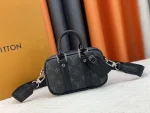 LV Nano Porte Documents Voyage 男生Monogram斜揹包 斜挎包-M82770：圖片 2