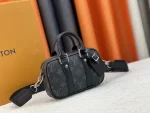 LV Nano Porte Documents Voyage 男生Monogram斜揹包 斜挎包-M82770：圖片 3