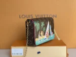 LV Félicie Pochette 冬季系列印花 鏈條單肩拉鏈錢包-M82627：圖片 3