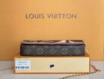 LV Félicie Pochette 冬季系列印花 鏈條單肩拉鏈錢包-M82627：圖片 5
