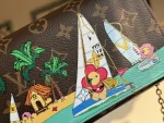 LV Félicie Pochette 冬季系列印花 鏈條單肩拉鏈錢包-M82627：圖片 6