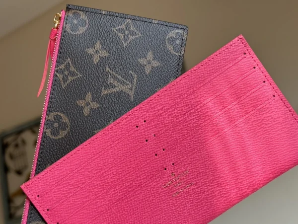 LV Félicie Pochette 冬季系列印花 鏈條單肩拉鏈錢包-M82627：圖片 9