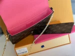 LV Félicie Pochette 冬季系列印花 鏈條單肩拉鏈錢包-M82627：圖片 7