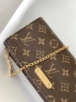 LV Wallet On Chain Lily Monogram 鏈帶錢包包包-M82509：圖片 6