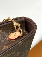 LV Wallet On Chain Lily Monogram 鏈帶錢包包包-M82509：圖片 5