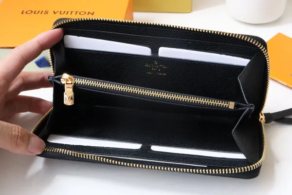 LV Clémence Monogram 拉鏈錢包-M82338：圖片 4