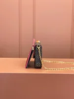 LV Félicie Pochette Monogram 三合一麻將包包-M81896：圖片 8