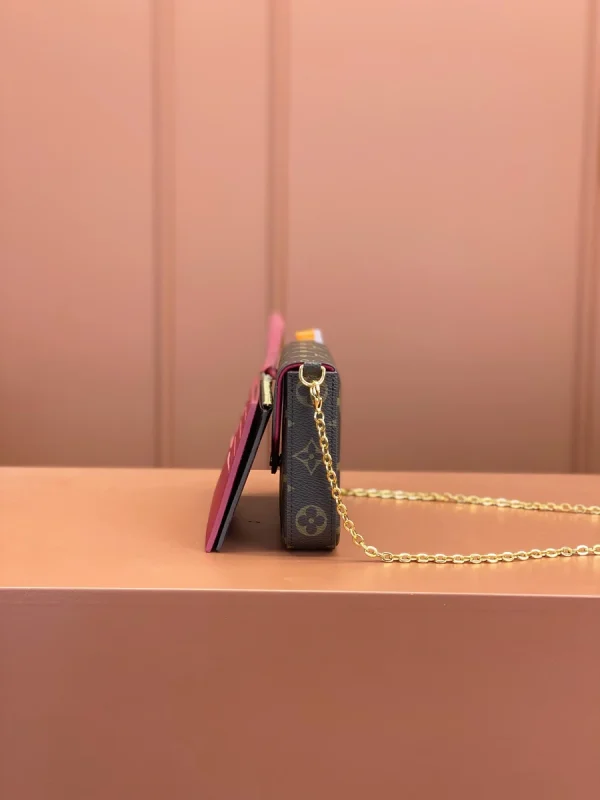 LV Félicie Pochette Monogram 三合一麻將包包-M81896：圖片 8