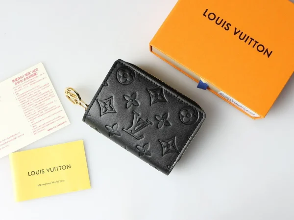 LV Lou 拉鏈 小型短款 錢包-M81599：圖片 4