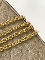 LV Easy Pouch On Strap Monogram EPI 鏈條腋下包包包-M81862：圖片 10