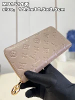 LV Monogram 長方形 長款拉鏈錢包 銀包-M81511：圖片 3