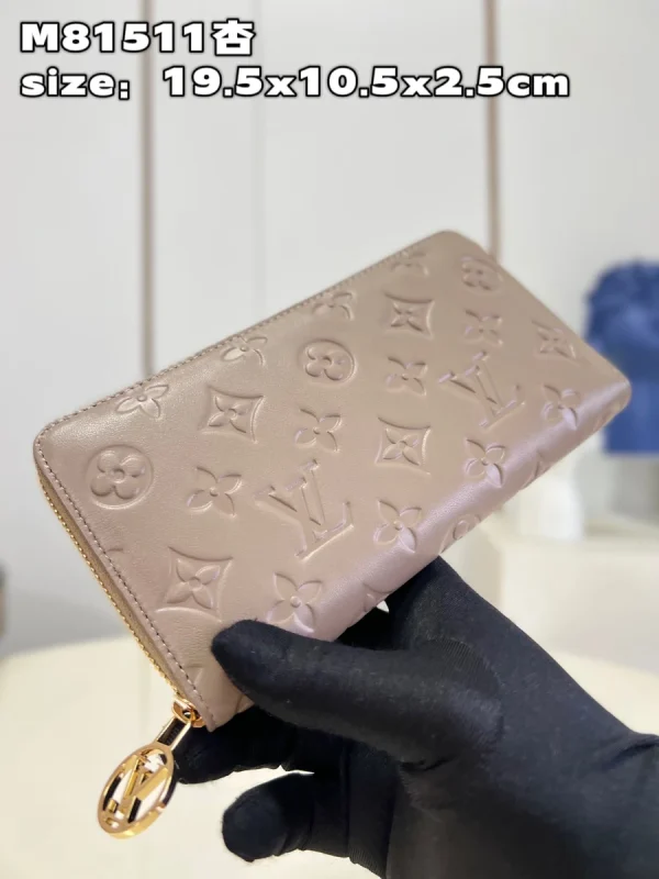 LV Monogram 長方形 長款拉鏈錢包 銀包-M81511：圖片 3