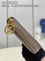 LV Monogram 長方形 長款拉鏈錢包 銀包-M81511：圖片 10