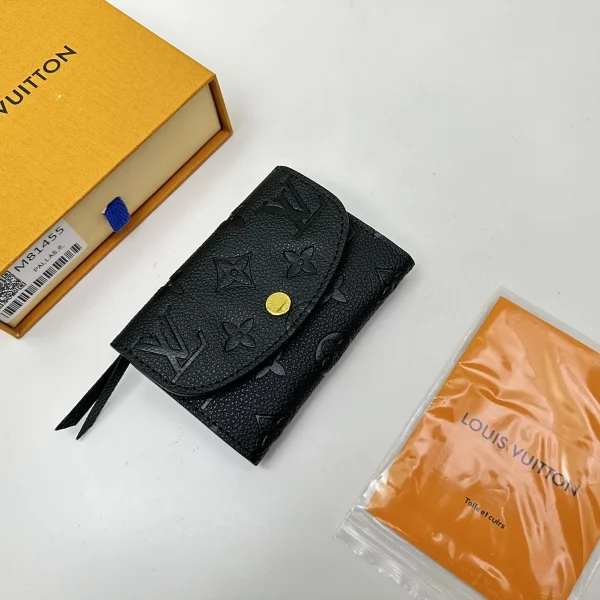 LV Rosalie 卡扣 短款 零錢包 卡包-M81455：圖片 8
