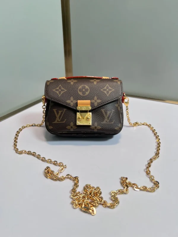 LV Micro Métis Monogram 小廠包 鏈條包包-M81267：圖片 2
