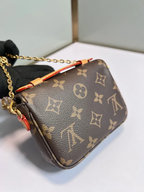 LV Micro Métis Monogram 小廠包 鏈條包包-M81267：圖片 4