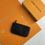 LV Aerogram 黑色牛皮鑰匙零銀包 -M81031：圖片 4