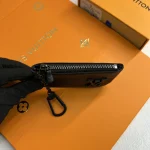 LV Aerogram 黑色牛皮鑰匙零銀包 -M81031：圖片 9