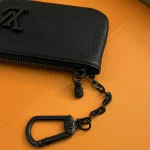 LV Aerogram 黑色牛皮鑰匙零銀包 -M81031：圖片 10