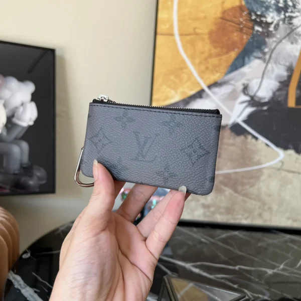 LV Eclipse 灰色鑰匙零錢包-M80905：圖片 3