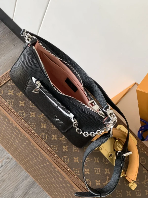 LV Marelle EPI 腋下 鏈條肩揹包-M80689：圖片 7