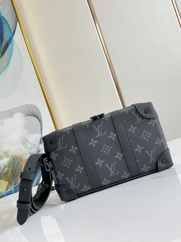 LV Soft Trunk 男士可穿戴式 郵差包-M69838：圖片 4