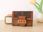 LV Dauphine 小型 摺叠 錢包 -M68725：圖片 3
