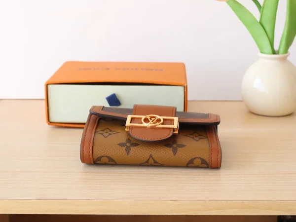 LV Dauphine 小型 摺叠 錢包 -M68725：圖片 6