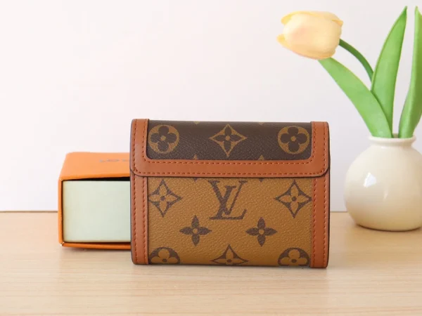 LV Dauphine 小型 摺叠 錢包 -M68725：圖片 4