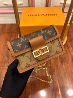 LV Dauphine Monogram 達芙妮 鏈帶包-M68746：圖片 2