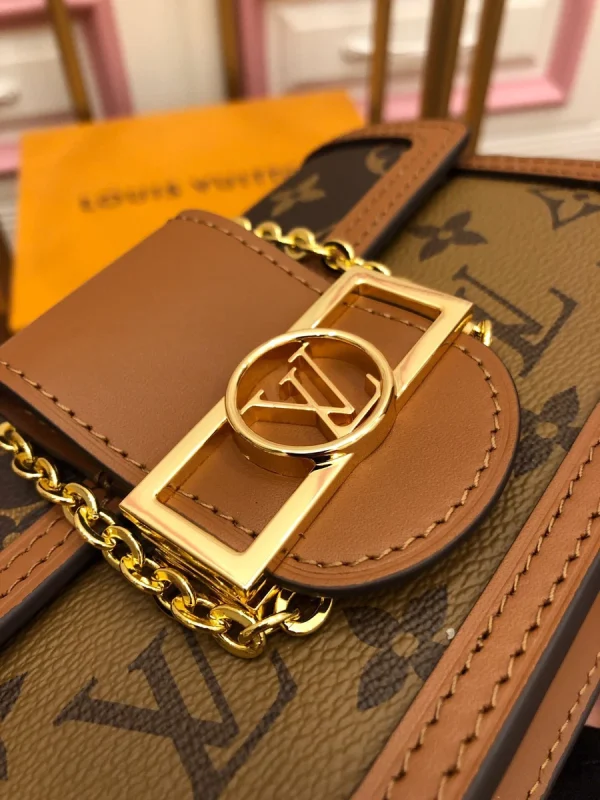 LV Dauphine Monogram 達芙妮 鏈帶包-M68746：圖片 3