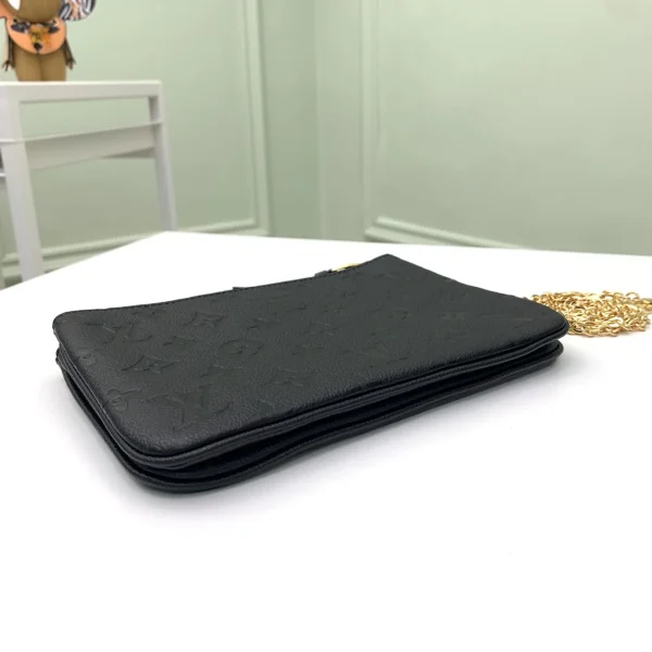 LV Double Zip Pochette Monogram EPI 鏈條包包-M68568：圖片 5