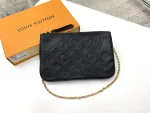 LV Double Zip Pochette Monogram EPI 鏈條包包-M68568：圖片 2