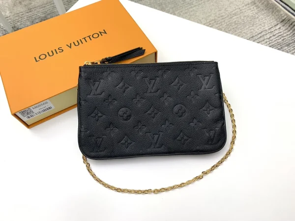 LV Double Zip Pochette Monogram EPI 鏈條包包-M68568：圖片 2