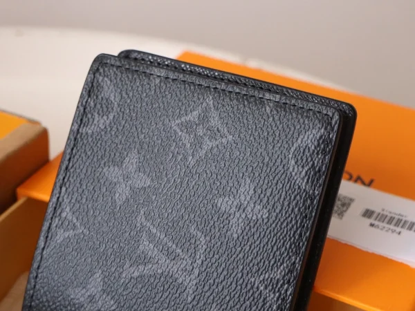 LV Slender 男士黑花Monogram銀包 -M62294：圖片 6