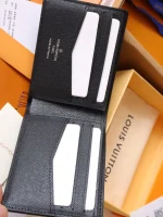 LV Slender 男士黑花Monogram銀包 -M62294：圖片 7