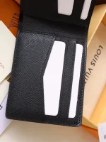 LV Slender 男士黑花Monogram銀包 -M62294：圖片 9