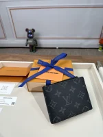 LV Multiple 黑色Monogram銀包-M61695：圖片 4