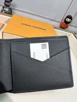 LV Multiple 黑色Monogram銀包-M61695：圖片 9