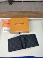 LV Multiple 黑色Monogram銀包-M61695：圖片 5