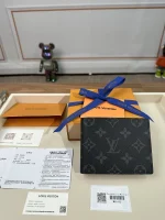 LV Multiple 黑色Monogram銀包-M61695：圖片 2